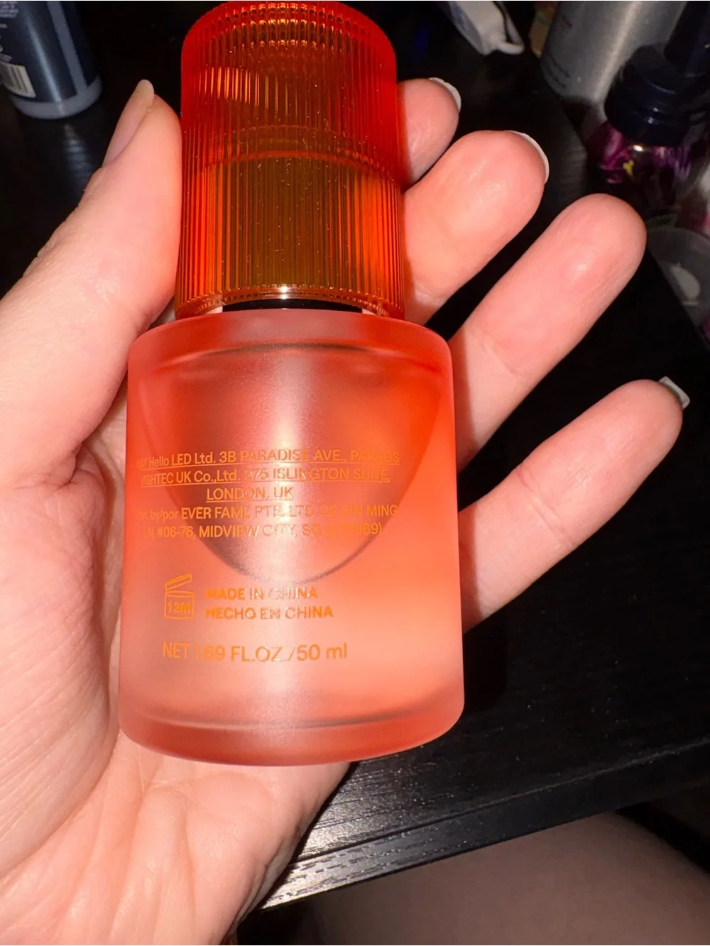 SheGlam Hair Nourishing Serum – Orange